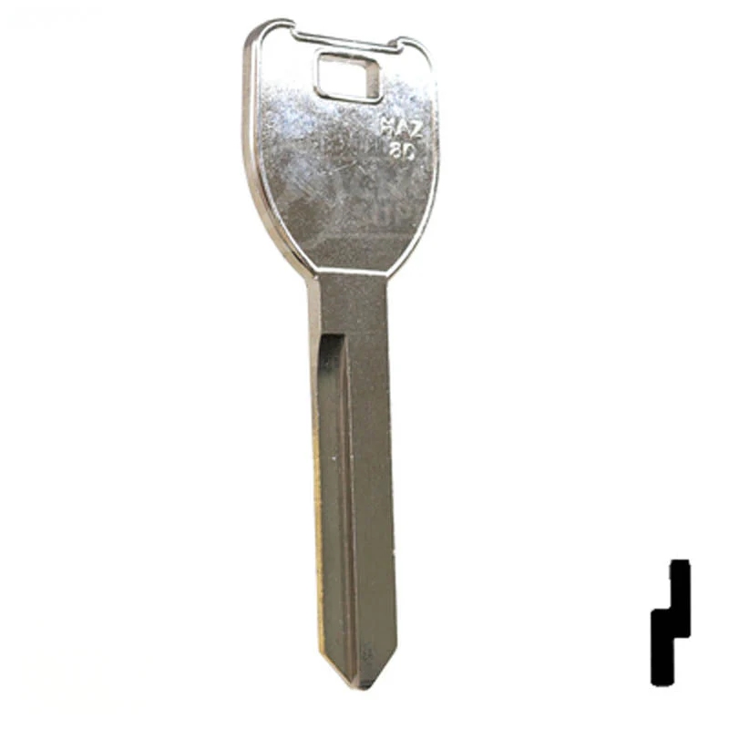 Uncut Key Blank | Mazda | X206, MZ25 - Image 15