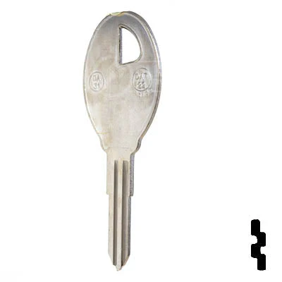 Uncut Key Blank | Nissan | X210 ( DA31 ) - Image 10
