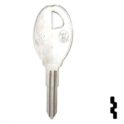 Uncut Key Blank | Nissan | X210 ( DA31 ) - Image 11