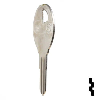 Uncut Key Blank | Nissan | X210 ( DA31 ) - Image 9