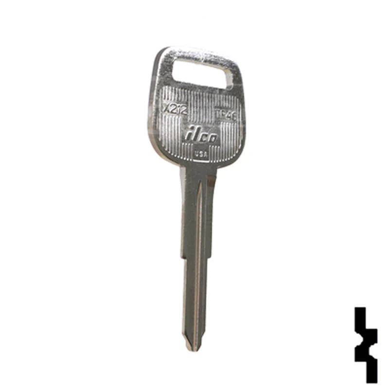 Uncut Key Blank | Toyota | X212, TR46 - Image 4