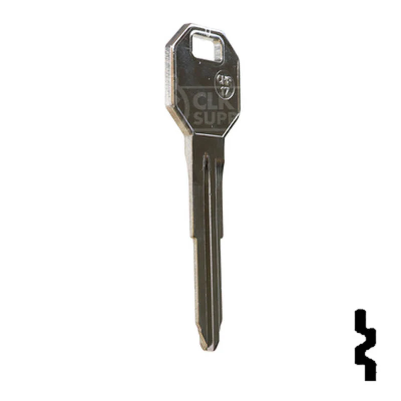 Uncut Key Blank | Mitsubishi | X213, MIT2 - Image 16