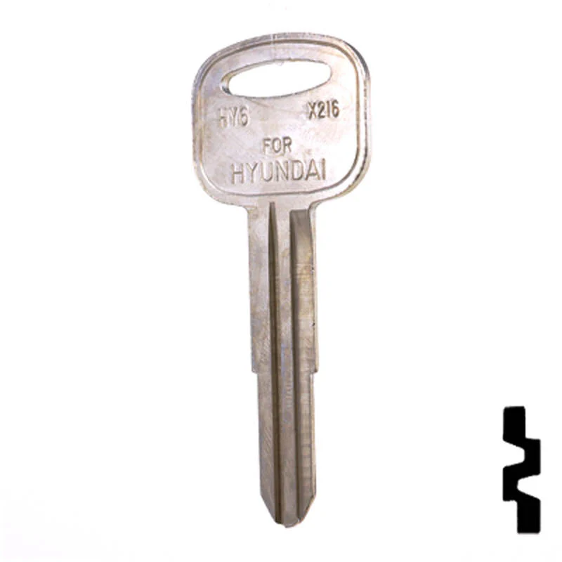 Uncut Key Blank | Hyundai | X216 (HY6) - Image 23