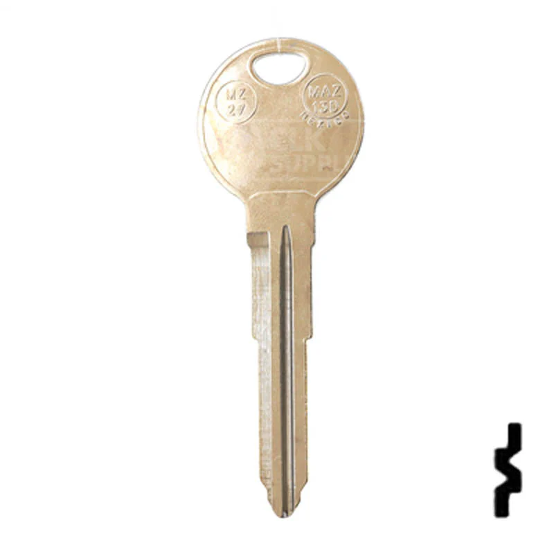 Uncut Key Blank | Mazda | X222, MZ27 - Image 12