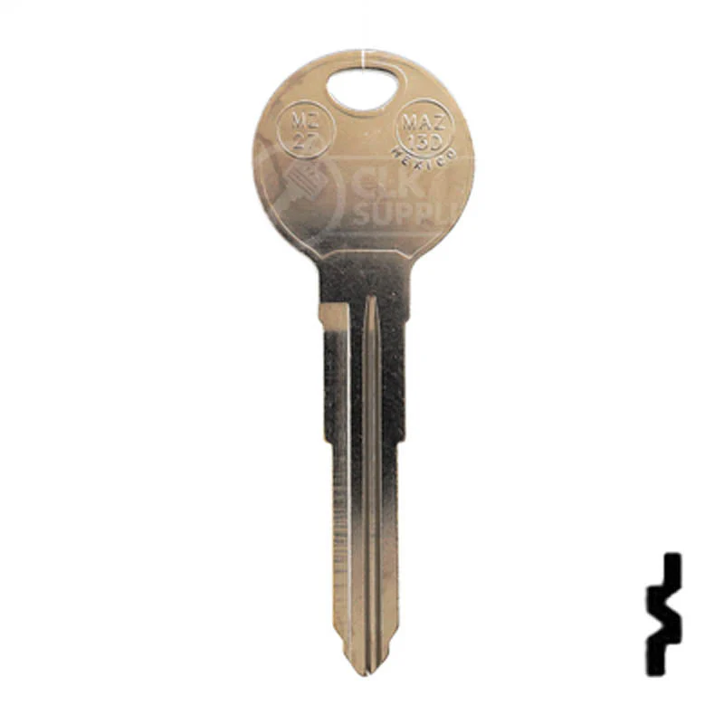 Uncut Key Blank | Mazda | X222, MZ27 - Image 13
