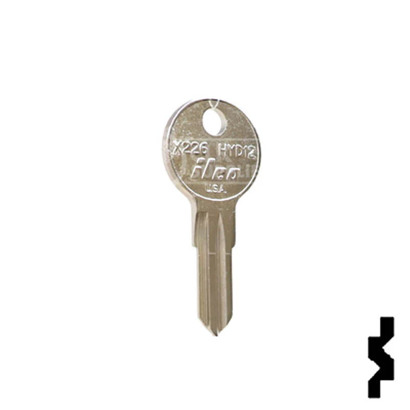 Uncut Key Blank | Harley Davidson | X226, HYD12 - Image 3