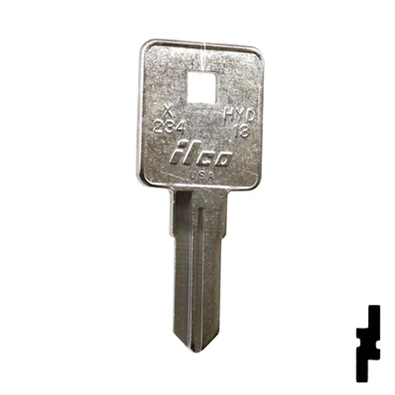 Uncut Key Blank | Harley Davidson | X234, HYD13 - Image 2