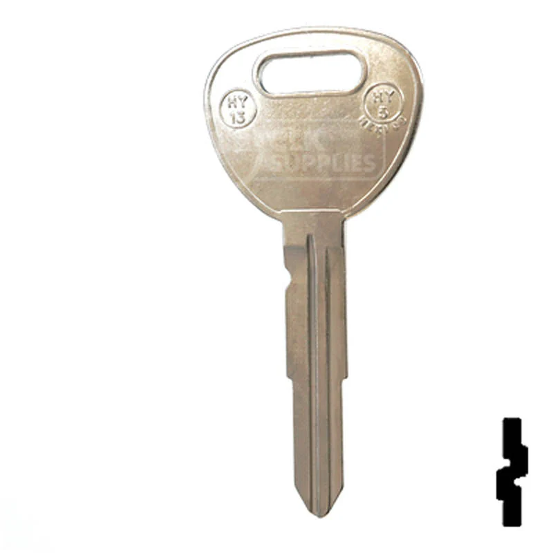 Uncut Key Blank | Hyundai | Kia | X235 ( HY13 ) - Image 12