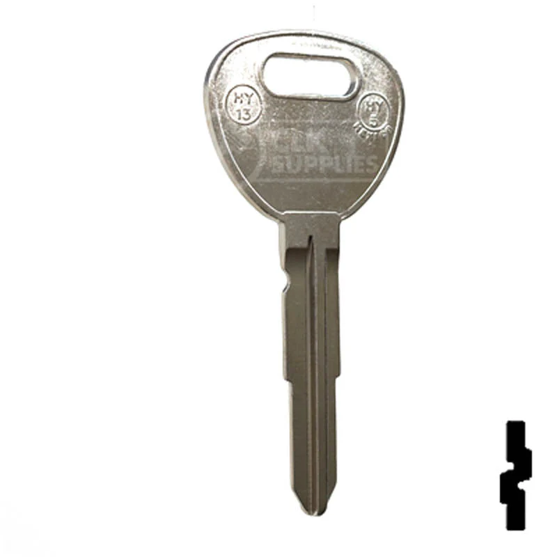 Uncut Key Blank | Hyundai | Kia | X235 ( HY13 ) - Image 15