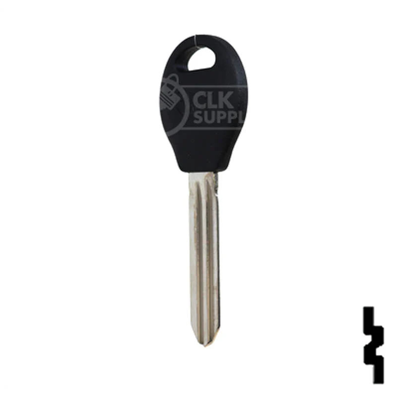 Uncut Plastic Head Key Blank | Nissan | X237-P,  DA34-P - Image 11