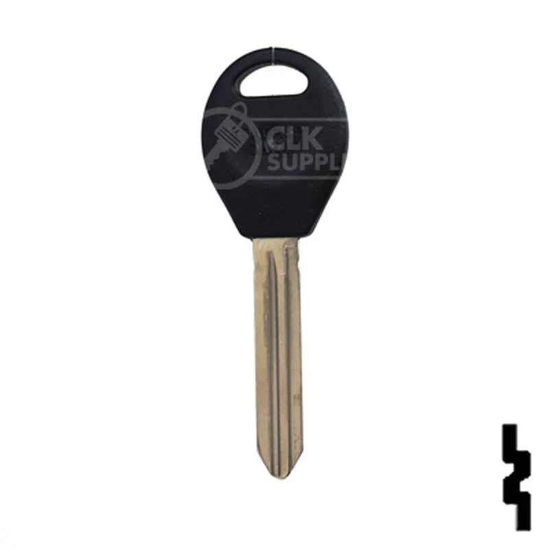 Uncut Plastic Head Key Blank | Nissan | X237-P,  DA34-P - Image 13