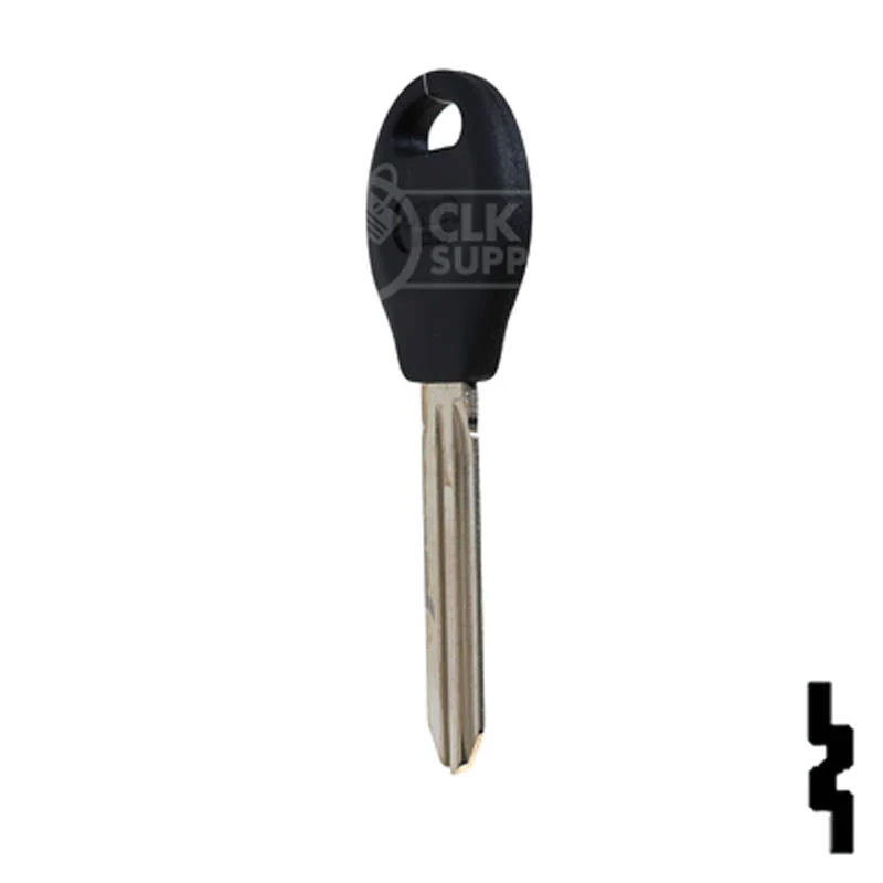 Uncut Plastic Head Key Blank | Nissan | X237-P,  DA34-P - Image 22