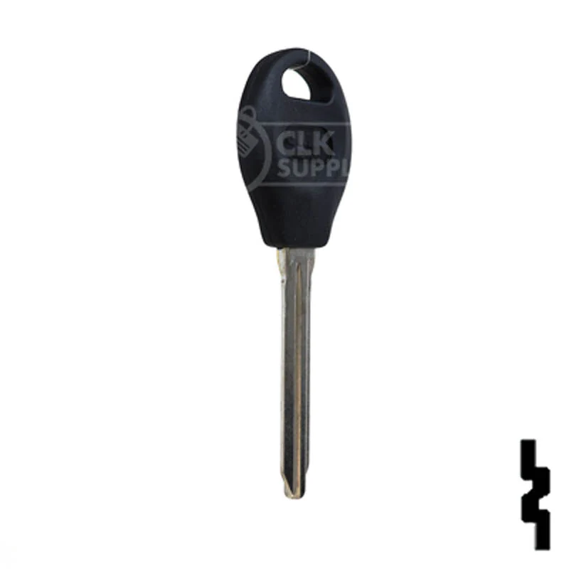 Uncut Plastic Head Key Blank | Nissan | X237-P,  DA34-P - Image 5
