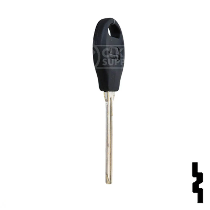 Uncut Plastic Head Key Blank | Nissan | X237-P,  DA34-P - Image 6