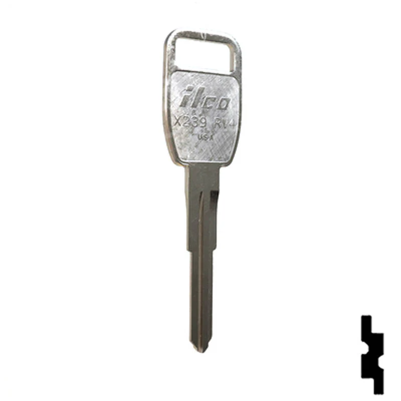 Uncut Key Blank | Rover | X239 ( RV4 , NE-52 ) - Image 4