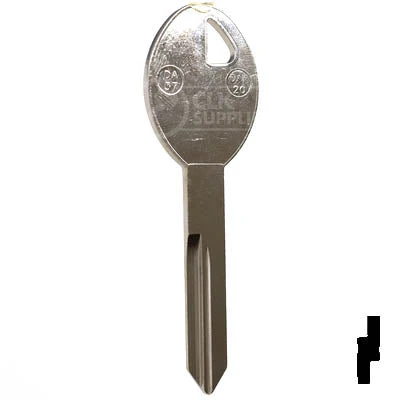 Uncut Key Blank | Nissan | X242 ( DA37 ) - Image 15