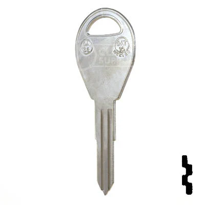 Uncut Key Blank | Nissan | X243 ( DA38 ) - Image 11