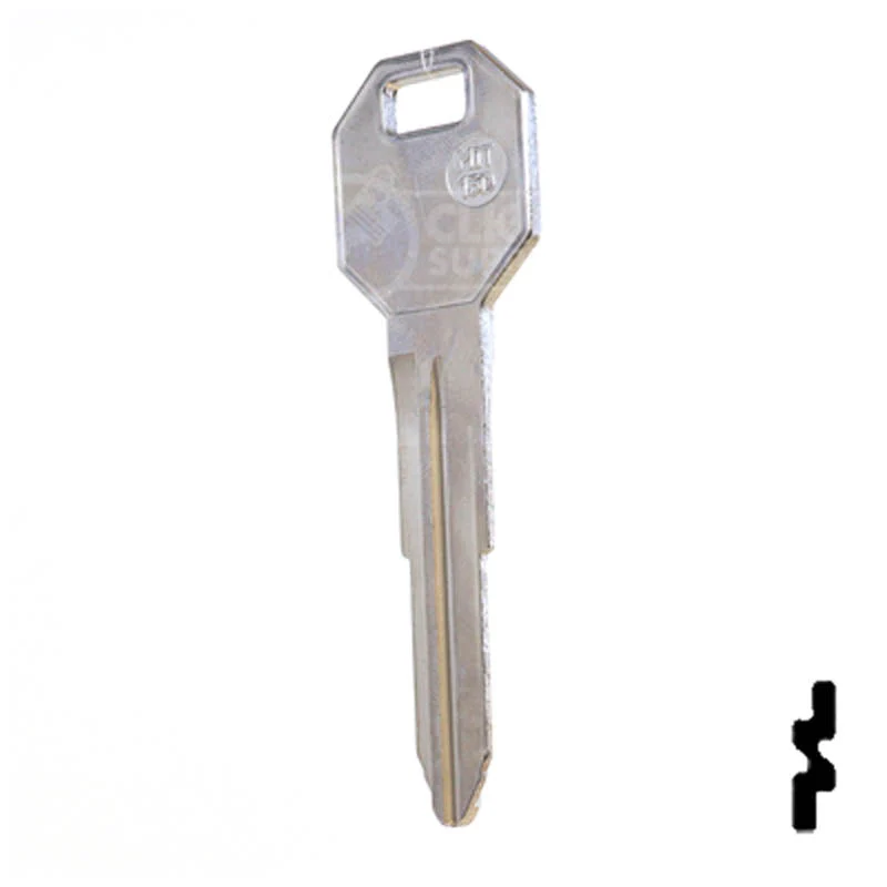 Uncut Key Blank | Mitsubishi | X244, MIT5 - Image 11