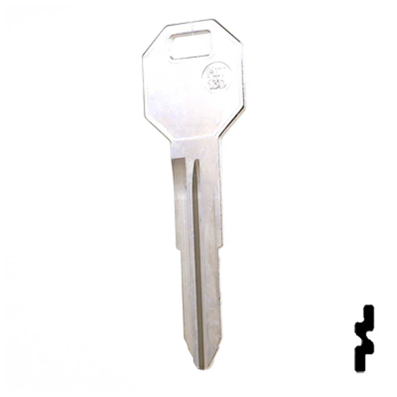 Uncut Key Blank | Mitsubishi | X244, MIT5 - Image 12