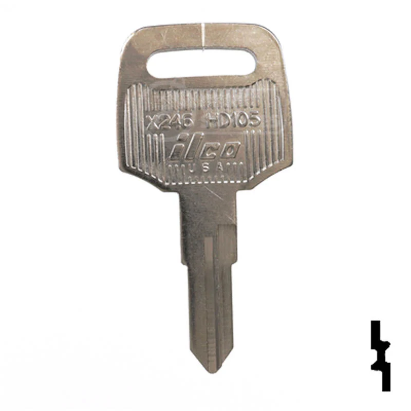 Uncut Key Blank | Honda | X246 ( HD105 )