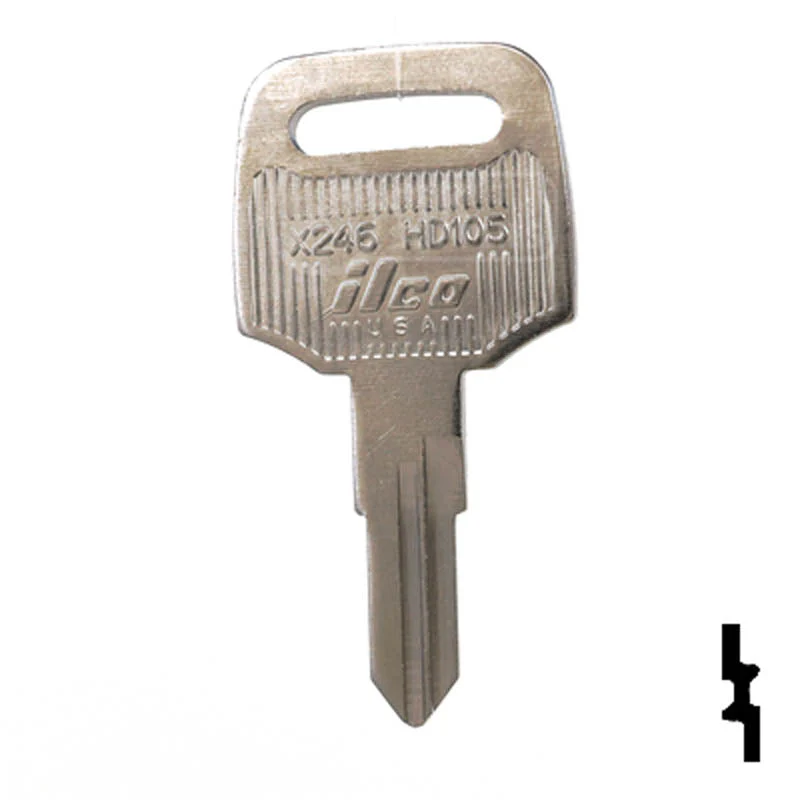 Uncut Key Blank | Honda | X246 ( HD105 ) - Image 24
