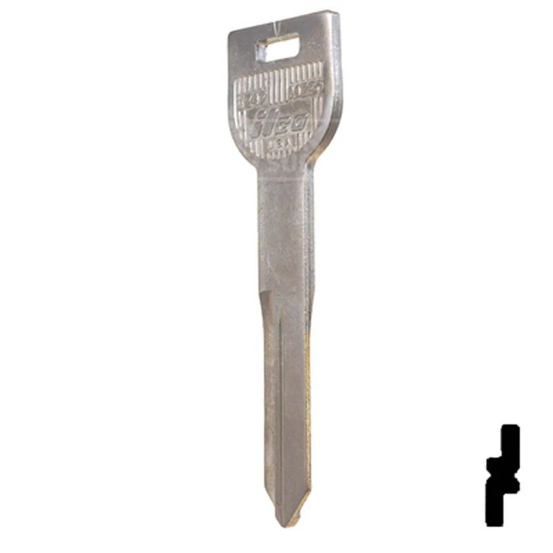 Uncut Key Blank | Mazda | X247, MZ30 - Image 23