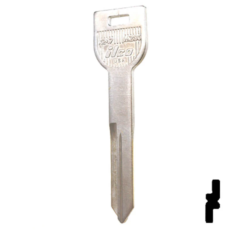 Uncut Key Blank | Mazda | X247, MZ30 - Image 24