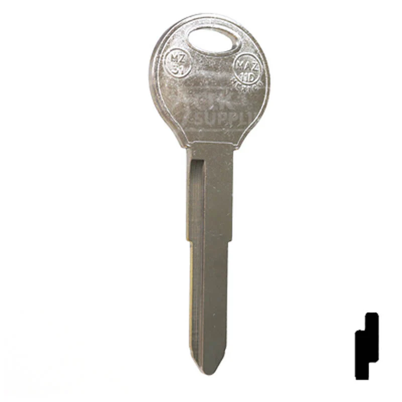 Uncut Key Blank | Mazda | X249, MZ31 - Image 15