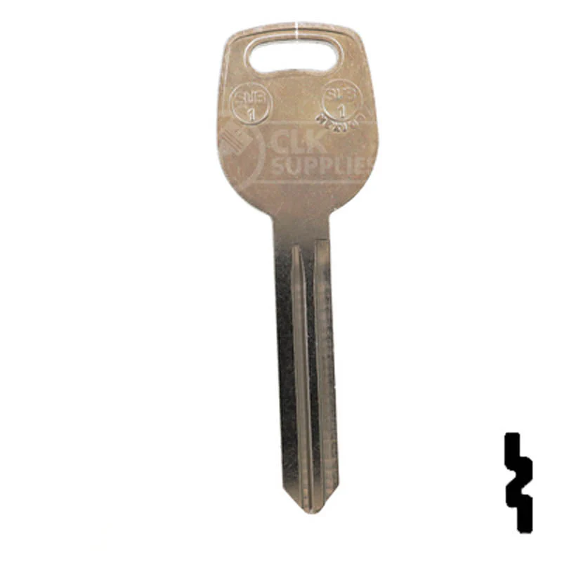 Uncut Key Blank | Subaru | X251 ( SUB1) - Image 13