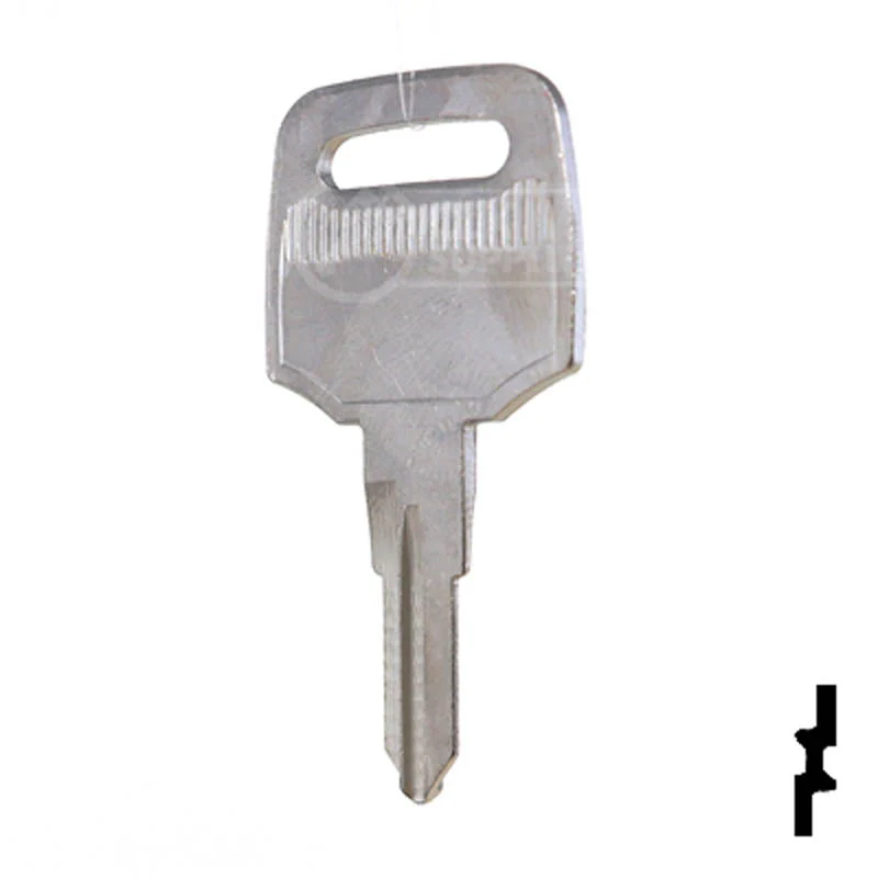 Uncut Key Blank | Honda Motorcycle | X252 ( HD108 ) - Image 10