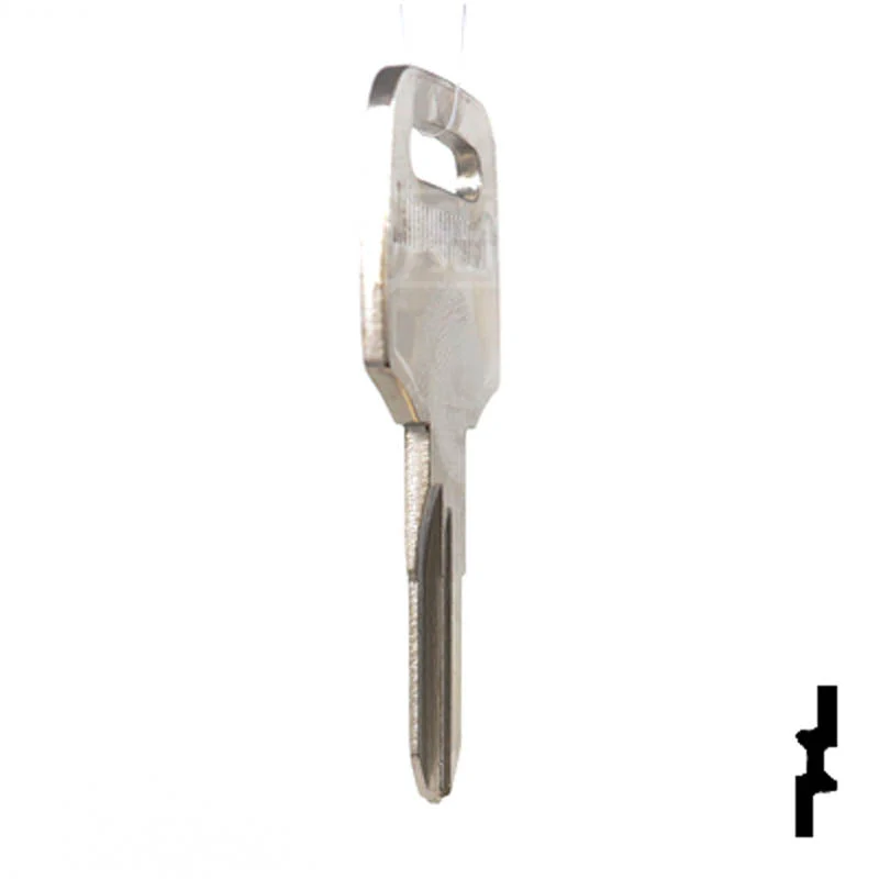 Uncut Key Blank | Honda Motorcycle | X252 ( HD108 ) - Image 17