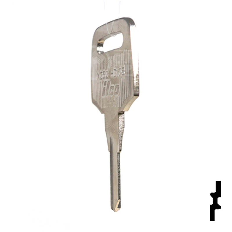 Uncut Key Blank | Honda Motorcycle | X252 ( HD108 ) - Image 20