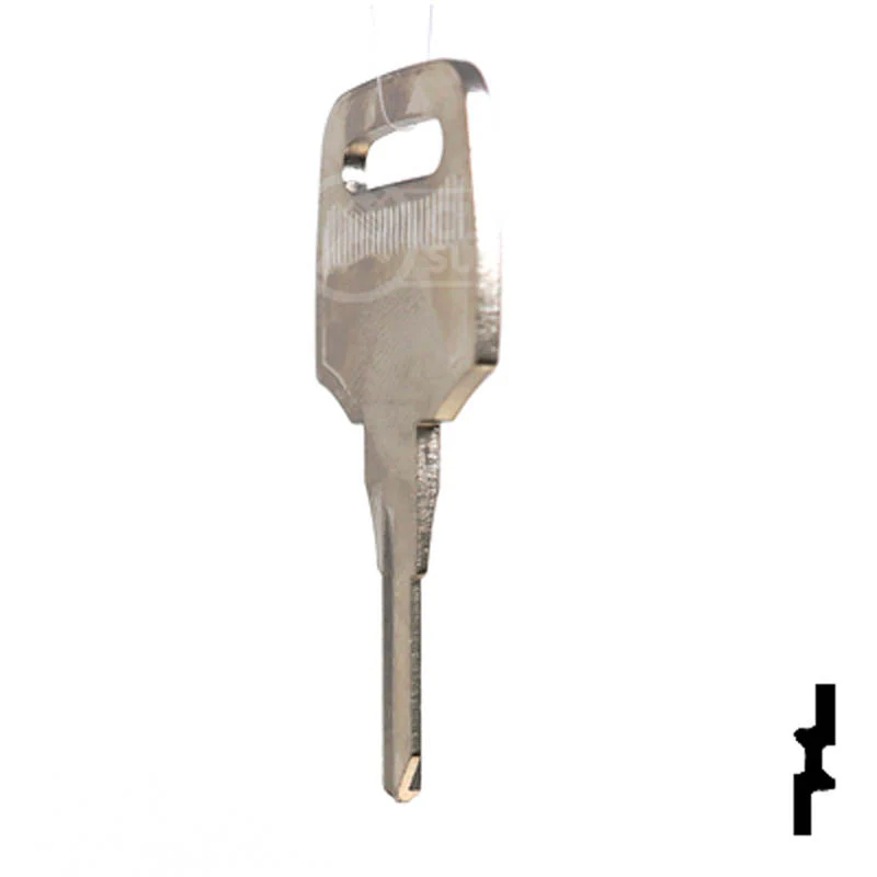 Uncut Key Blank | Honda Motorcycle | X252 ( HD108 ) - Image 8