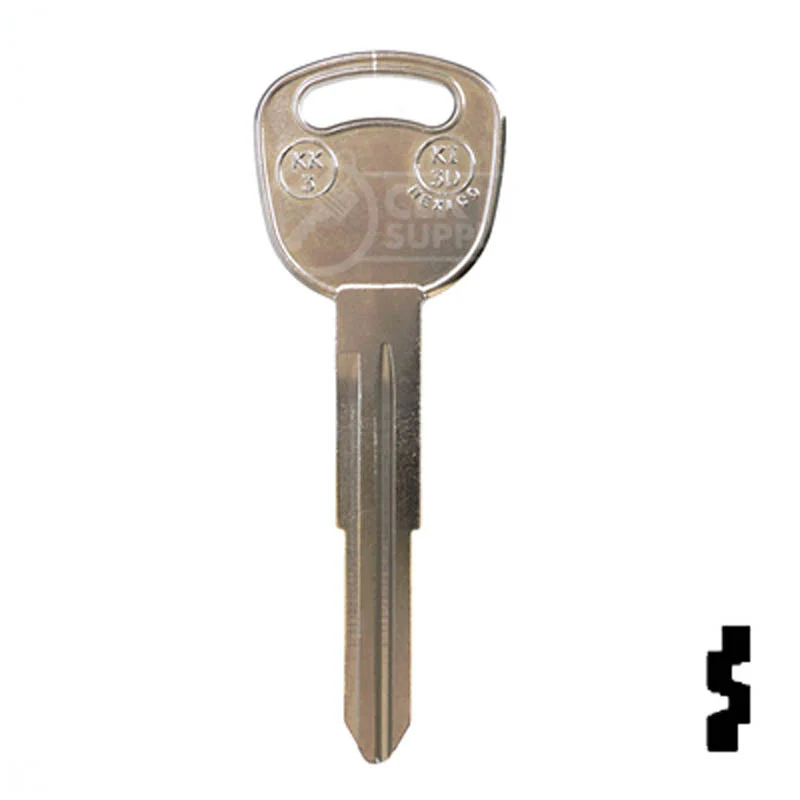 Uncut Key Blank | Kia | X253 ( KK3 ) - Image 13