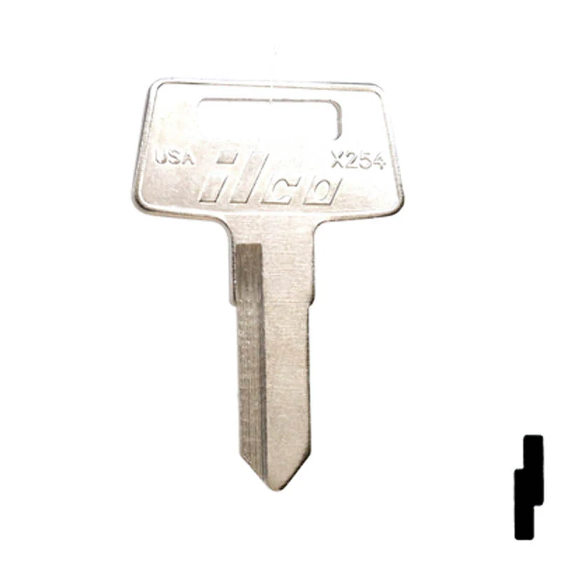 Uncut Key Blank | KAWASAKI ATV | X254 - Image 2