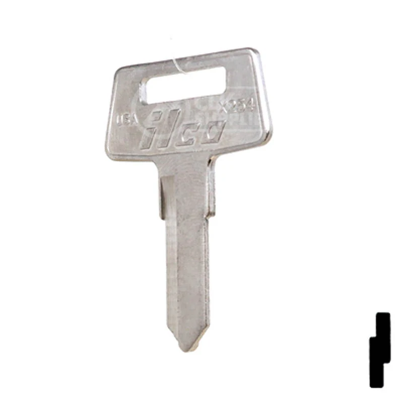 Uncut Key Blank | KAWASAKI ATV | X254 - Image 23