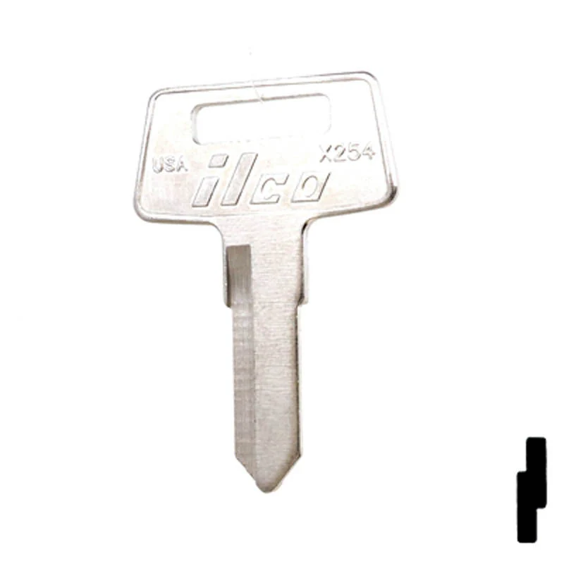 Uncut Key Blank | KAWASAKI ATV | X254 - Image 24