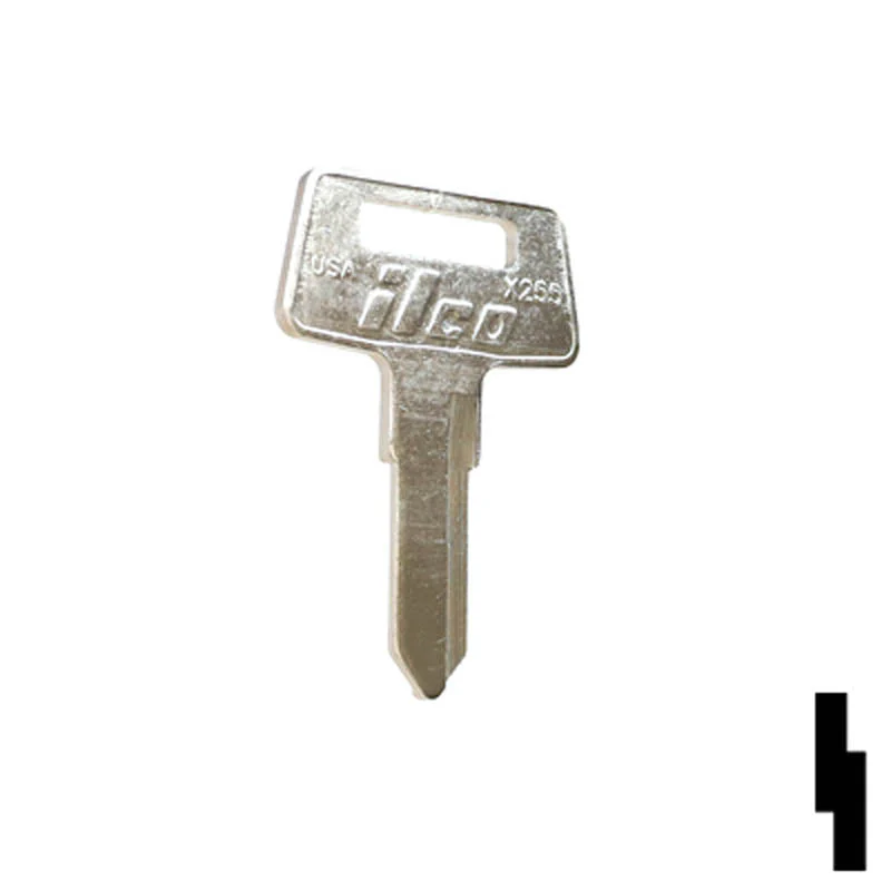 Uncut Key Blank | Kawasaki ATV | X255 - Image 4