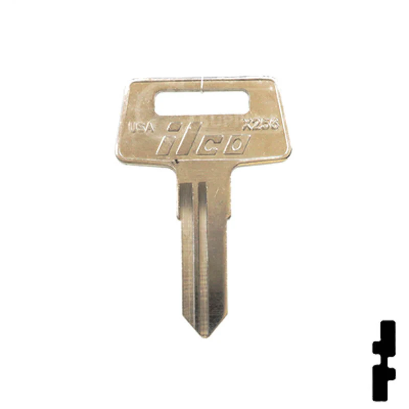 Uncut Key Blank | Kawasaki ATV | X256