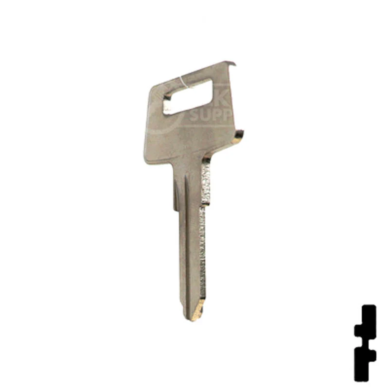Uncut Key Blank | Kawasaki ATV | X256 - Image 10