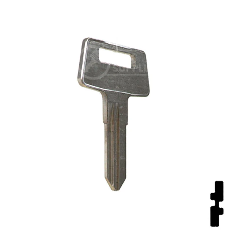 Uncut Key Blank | Kawasaki ATV | X256 - Image 17