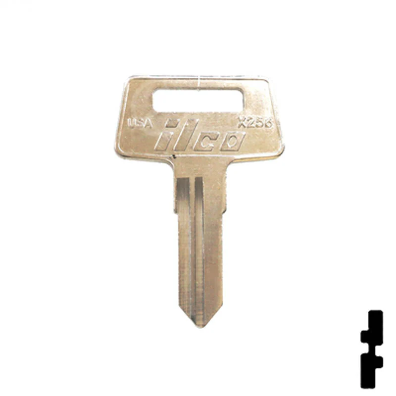 Uncut Key Blank | Kawasaki ATV | X256 - Image 2