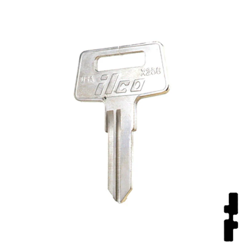 Uncut Key Blank | Kawasaki ATV | X256 - Image 24