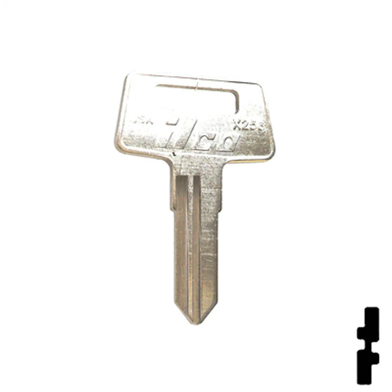 Uncut Key Blank | Kawasaki ATV | X256 - Image 3