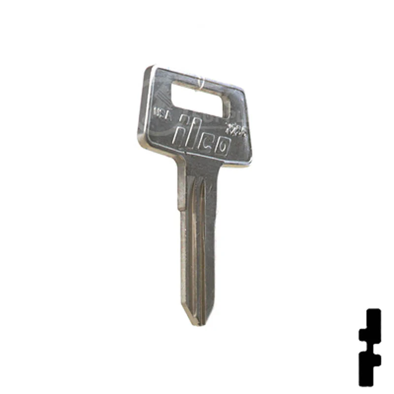 Uncut Key Blank | Kawasaki ATV | X256 - Image 5