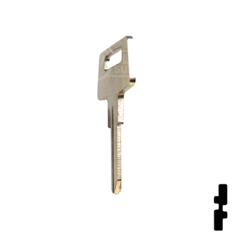 Uncut Key Blank | Kawasaki ATV | X256 - Image 9