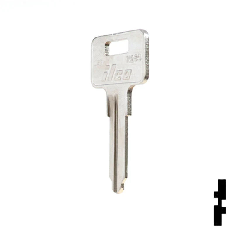Uncut Key Blank | Kawasaki ATV | X260 - Image 22