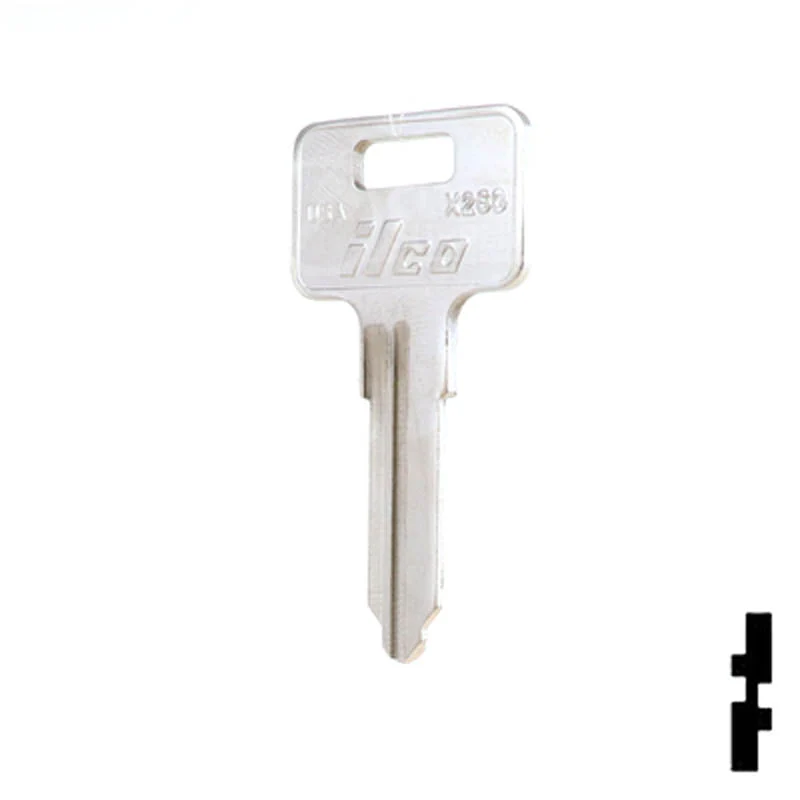 Uncut Key Blank | Kawasaki ATV | X260 - Image 23