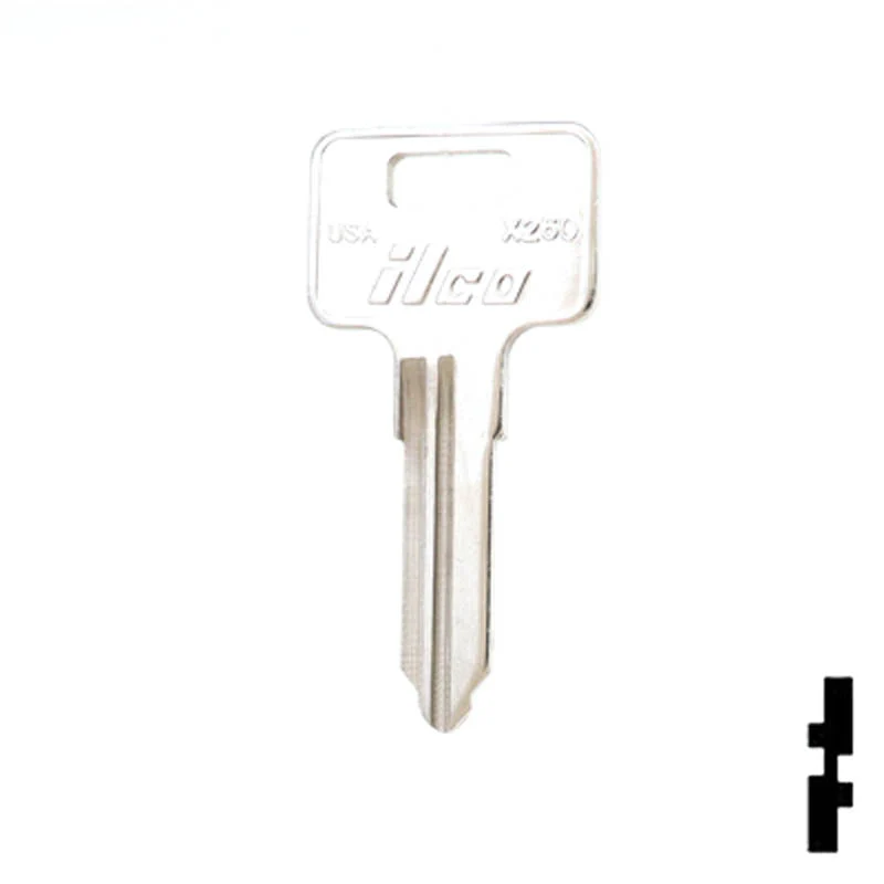 Uncut Key Blank | Kawasaki ATV | X260 - Image 24