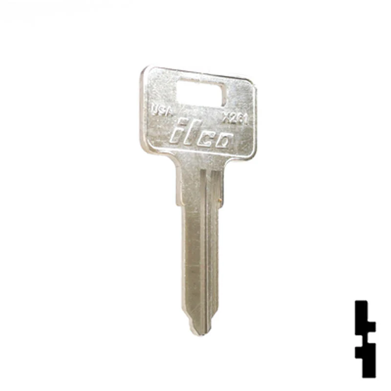Uncut Key Blank | Kawasaki ATV | X261 - Image 3